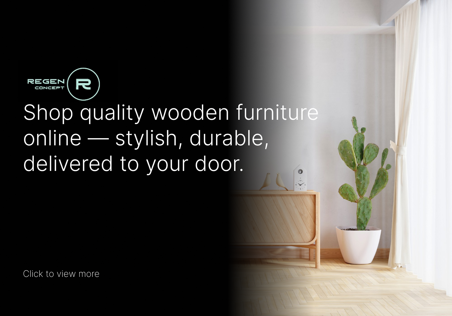 Regen Concept Furniture E-Commerce Storefront